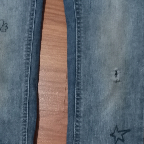 10Diesel Girls Kid Super Slim Skinny Jeans KXA9D Sz 10Y Stretch Measured Sz 20x2 - Picture 4 of 14